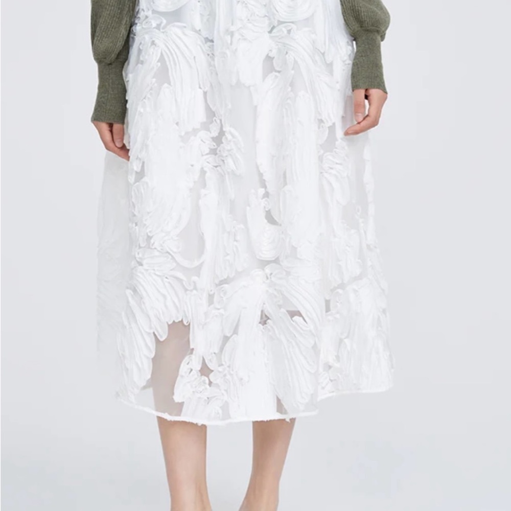 S.DEER- pull On Midi Skirt With Pleats,NWT Size L - Picture 7 of 16